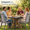 BURI 4x Hochlehner Auflage 120x50x5,5 cm - wetterfeste Produktbild-Vorschau 8