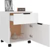 Cartella mobile con rotelle Bianco 45x38x54 cm Materiale a Anteprima dell’immagine prodotto 15