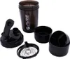 Fitness Shaker Bidon 500ml nero PURE 2 IMPROVE Anteprima dell’immagine prodotto 3
