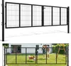 Faziango Doppelflügel Gartentor  Anthrazit, 350x 100 cm Produktbild-Vorschau 1