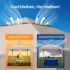 Quictent Pavillon 3x3m Wasserdicht Faltpavillon Stabil Produktbild-Vorschau 3