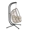 Juskys Doppelhängesessel Aria - Polyrattan Hängesessel mit Produktbild-Vorschau 23