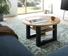 Couchtisch "Eldon" in Artisan Eiche und grau Wohnzimmer Produktbild-Vorschau 2