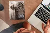 MuchoWow® Mauspad Mousepad Schottischer Highlander - Tier - Produktbild-Vorschau 3