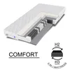 Cutaway view of a mattress showing its internal layers and pocket springs, with text labels indicating 'COMFORT' and firmness levels. Podgląd zdjęcia produktu