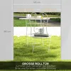 Outsunny 2 Seitenteile Seitenwände für 3 x 3/ 3 x 6 m Produktbild-Vorschau 5