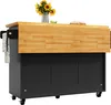 MODFU Meuble de Cuisine Multifonction - Îlot de Cuisine sur Voir les images du produit 5