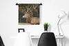 MuchoWow® Wandteppich Wandbehang Hirsche - Gras - Wald - Produktbild-Vorschau 3