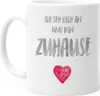 Kaffee-Tasse Spruch Ich seh dich an und bin zuhause Herz Produktbild-Vorschau 2
