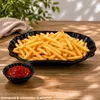 6x Black Fries Pommesschale schwarz Currywurst-Schale Produktbild-Vorschau 3