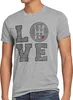 style3 Love Gear Herren T-Shirt Auto Gänge Tuner Top Produktbild-Vorschau 1