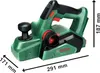 Rabot sans fil BOSCH PHO 18V-20, sans batterie ni chargeur Voir les images du produit 10