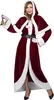 Hochwertiges Weihnachtsfrauen-Kostüm rot-weiss - L Produktbild-Vorschau 1