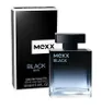A bottle of Mexx Black Man eau de toilette and its packaging are displayed against a white background. Náhled obrázku produktu