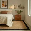 Mrcarpet tapis de jute rectangle naturel/anthracite Voir les images du produit 4