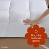 CASABEL Topper Trapuntato, 140x190, 600gsm, Extra Spesso, 4 Anteprima dell’immagine prodotto 9