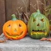 Kleine LED Kürbis-Laternen im 4er Set Halloween-Deko Produktbild-Vorschau 4