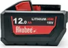 Akku 18V 12,0Ah kompatibel mit Milwaukee M18  Akubee Produktbild-Vorschau 2