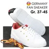 Weiße Sneaker Damen Herren Turnschuhe Sportschuhe modisch Produktbild-Vorschau 9