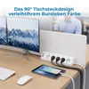 Steckdosenleiste, Steckdosenadapter, EU Steckdose, 5 Fach Produktbild-Vorschau 5