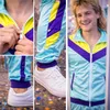 Tuta da jogging anni '80-'90 - Tuta da ginnastica retrò in Anteprima dell’immagine prodotto 5