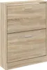 vidaXL Botník dub 59 x 17 x 81 cm materiál na bázi dřeva Náhled obrázku produktu 4