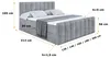 ALTDECOR Boxspringbett mit Fußteil, H3 Matratze und Topper Produktbild-Vorschau 7