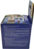 The image shows the side of a product box with text and graphics. Voir les images du produit