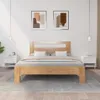 A bedroom scene with a bed and nightstands. Náhled obrázku produktu