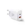 Joyroom Wandladegerät 20 W USB-C / USB-A Ladegerät Weiß + Produktbild-Vorschau 12