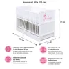 Baby-Delux Babybett Kinderbett 2in1 Princess Motiv 120x60 Produktbild-Vorschau 5