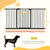 PawHut Türschutzgitter Hunde, Treppenschutzgitter, Produktbild-Vorschau 3