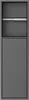 Portarotolo a scomparsa DENBO, 600x170 mm, acciaio inox, Anteprima dell’immagine prodotto 2