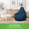 Green Bean® Sitzsack mit Rückenlehne + Hocker "Cozy+Stay" Produktbild-Vorschau 7
