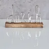 Schriftzug Du Und Ich L25cm Gold Mango Holz Tischdeko Produktbild-Vorschau 3