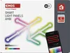 GoSmart LED-Leuchte Lines weiß, 9 Teile, 34 W, RGBIC dimmbar, WiFi Produktbild-Vorschau