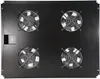 Lüftereinschub 4-fach für 800 mm Schrank, 780 m³/h, IEC C14 Produktbild-Vorschau 1