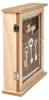 Schlüsselkasten Naturfarben Holz 6 Haken Keys Schriftzug Produktbild-Vorschau 4