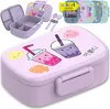 Brotdose Kinder mit Fächern, BPA frei, Lunchbox, Bento box, Produktbild-Vorschau 1