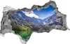 Selbstklebender Loch-3D-Aufkleber 95x73 cm Morskie Oko Produktbild-Vorschau 1