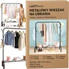WIESZAK STOJĄCY NA UBRANIA STOJAK METALOWY GARDEROBA B160 Podgląd zdjęcia produktu 2