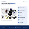 SCANNUM® 1200-S Geldtelmachine – Biljettelmachine met Productafbeelding-voorbeeld 6