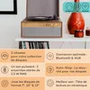 Auna Platine Vinyle Bluetooth, Tourne Disque Vinyle avec Voir les images du produit 2