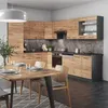 Eckküche Vicco Fame-Line Goldkraft Eiche/Anthrazit 287 x 60 Produktbild-Vorschau 7