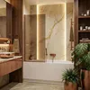 Badewannenschutzwand REA Elegant 70 Brush copper Produktbild-Vorschau 3