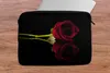 MuchoWow® Laptop Hülle 13 Zoll Rosen - Schwarz - Rot Produktbild-Vorschau 5