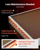 Wymiennik ciepła lamelowy VEVOR 610 x 610 mm, o mocy 65,9 Podgląd zdjęcia produktu 4