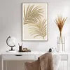 Gerahmtes Poster - Rahmen in heller Eiche - Golden Blätter Produktbild-Vorschau 6