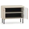Selsey CALETTO - Schuhschrank mit Lamellen, Beige, 68 cm Produktbild-Vorschau 4