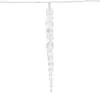 vidaXL Icicle Light Chain 200 LED modrá 20 m akrylové PVC Náhled obrázku produktu 7